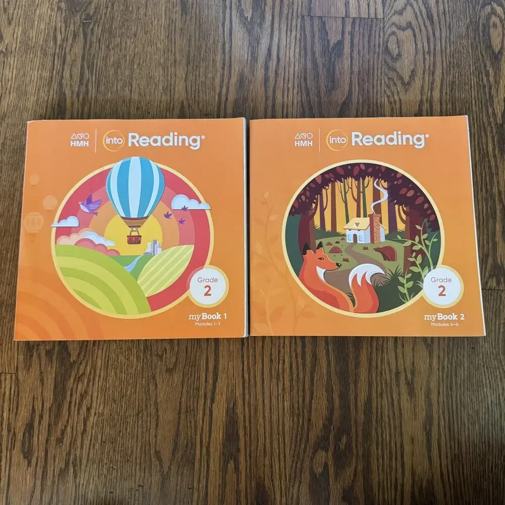 HMH Into Reading: Grade 2 myBook 1 & 2 Modules Workbook Modules 1-6 Paperback
